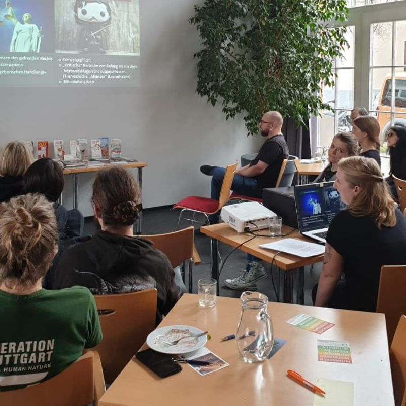 Vortrag über Verbandsklagerecht in Esslingen